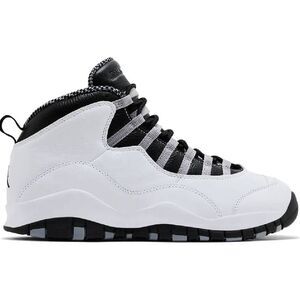 Jordan 10 Retro Lifestyle Sneakers Steel Grey Mens White HJ6779